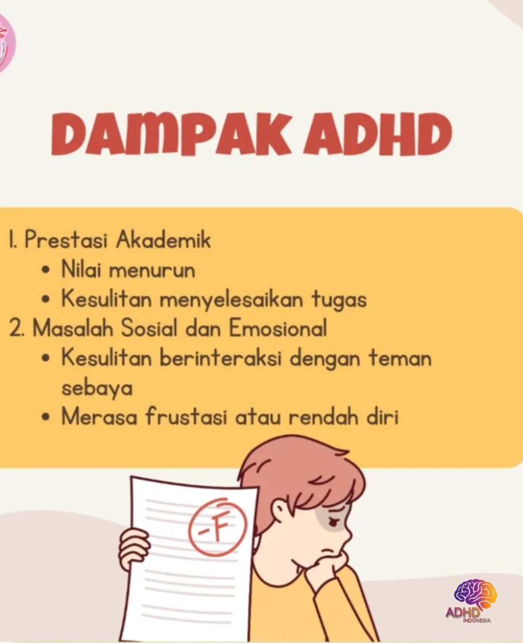 Dampak ADHD terhadap Proses Belajar Anak di Provinsi Sumatera Barat