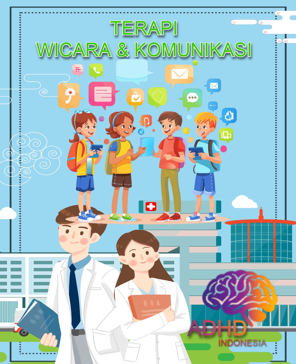 Mitra ADHD Indonesia Provinsi Sumatera Barat untuk Terapi Wicara dan Komunikasi untuk Anak ADHD